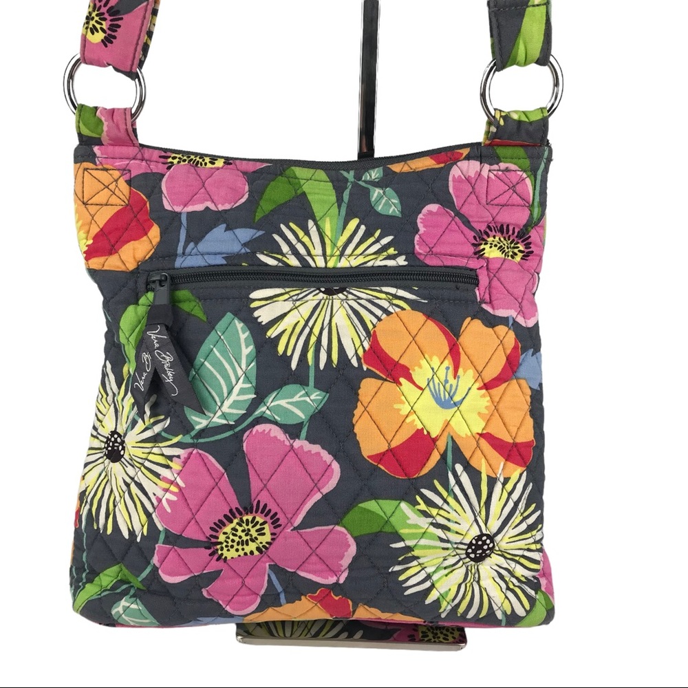 Vera Bradly Shoulder Bag Floral Womens Crossbody